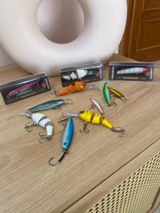 Señuelos de pesca variados