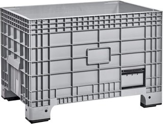 Contenedor Industrial 500litros SSI 800x800x1200mm