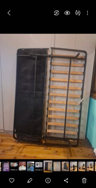 Sofá Cama Gris Tela