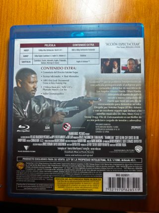 Blu-Ray Training Day (Denzel Washington)