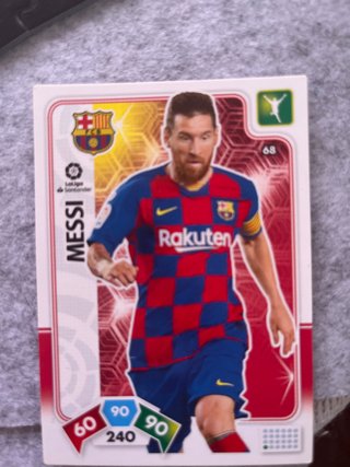 Carta Messi 2019-2020
