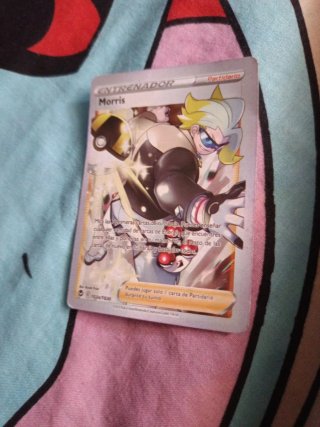 Carta Entrenador Morris Pokémon