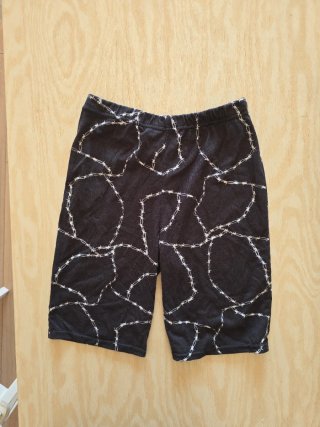 Shorts Ciclismo Estampado Alambre de Espino