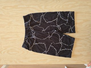 Shorts Ciclismo Estampado Alambre de Espino