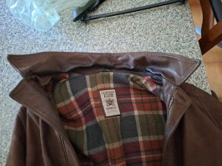 Giubbotto in pelle Leather Academy uomo