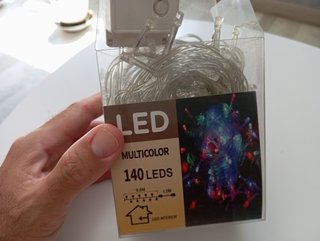 Luces LED Navidad 10m Multicolor