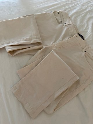 Pantalón blanco Alvaro Moreno