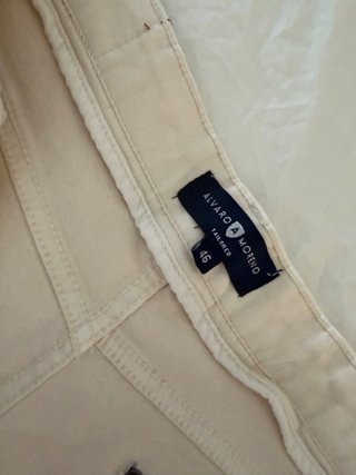 Pantalón blanco Alvaro Moreno