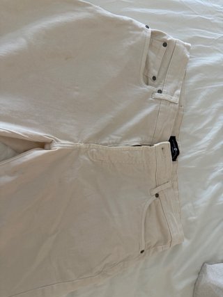 Pantalón blanco Alvaro Moreno