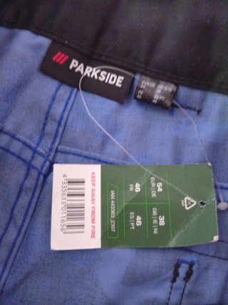 Pantalón corto trabajo Parkside Talla 38