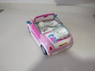 Coche Barriguitas Rosa