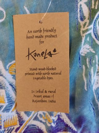Pareo corto Kanela estampado