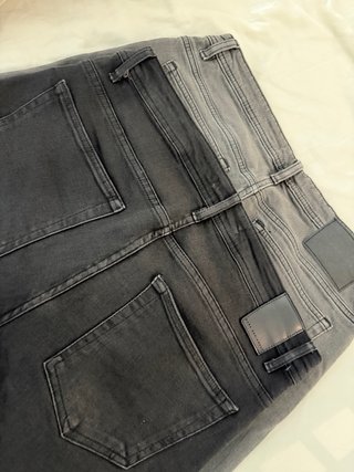Pantalones Zara y Mango Gris Negro