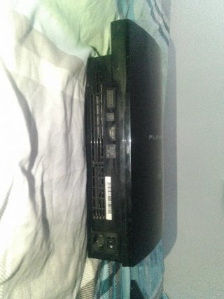 Consola Sony PS3 Fat Negra,sin cables