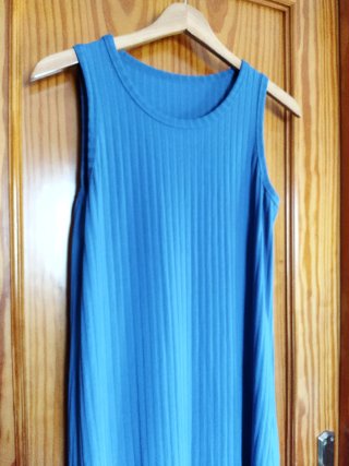 Vestido canalé