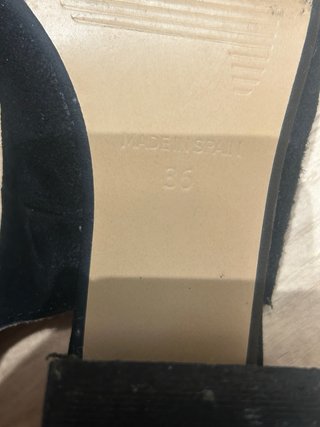 Zapato tacón bajo Au Revoir Paris ante T36