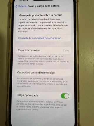 iPhone 13 Blanco 128gb con Caja y Cable
