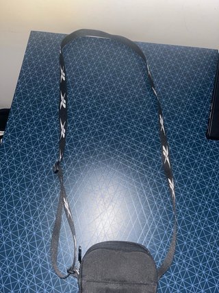 Bandolera Negra Reebok