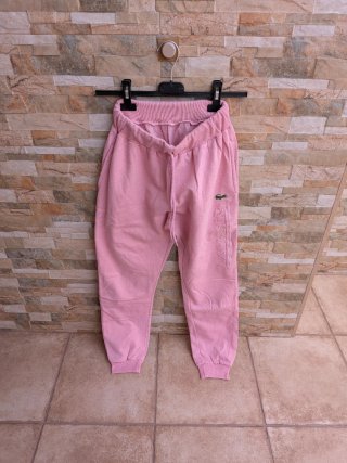 Sudadera Lacoste Rosa con Cocodrilo