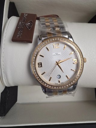 Reloj Murex Oro/Plata Esfera Blanca Diamantes