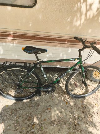 Bicicleta de montaña 26 verde
