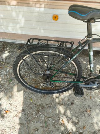 Bicicleta de montaña 26 verde