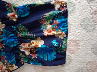 Mono corto estampado tropical