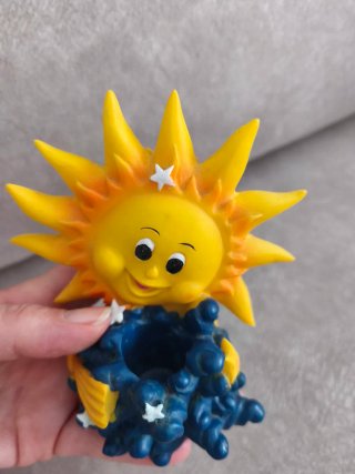 Portacandela Sole Sorridente