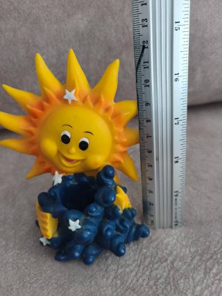 Portacandela Sole Sorridente