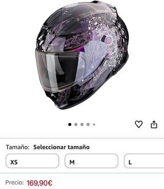Casco Scorpion EXO-390 Talla XS