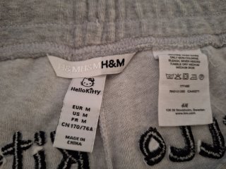 Pantalón Chandal Hello Kitty Gris