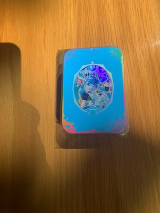 Lote 4 latas Pokémon Terastal Gathering