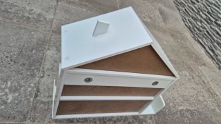 Estantería infantil madera casita