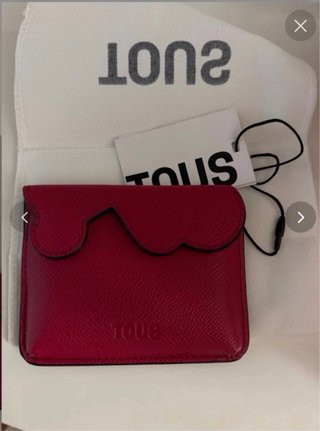 Monedero Tous Rojo Nuevo Sin Estrenar