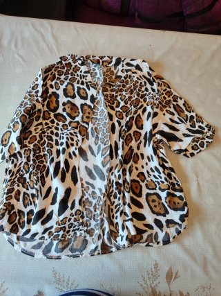 Camisa Estampada Leopardo