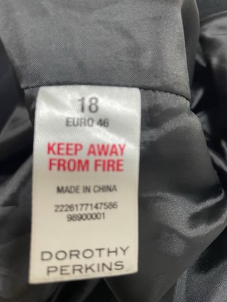 Chaqueta Lana Dorothy Perkins Talla 46