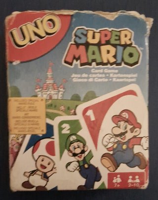 UNO Super Mario Card Game