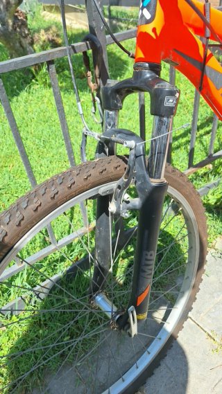 Bicicleta Btwin Naranja Despiece