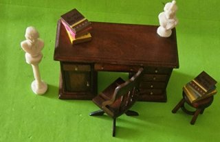 Set Miniature Studio Arredamento Casa Bambole