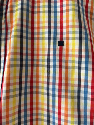 Camisa Purificación García cuadros Talla M