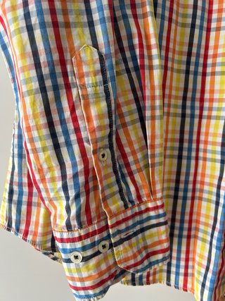 Camisa Purificación García cuadros Talla M