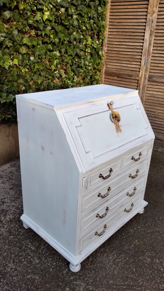 Buró Escritorio Antiguo Decapé Restaurado