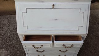 Buró Escritorio Antiguo Decapé Restaurado