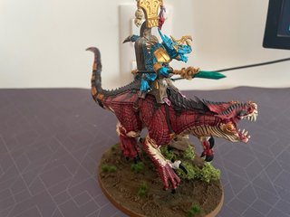 Carnosaurio Seraphon Warhammer