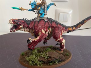 Carnosaurio Seraphon Warhammer