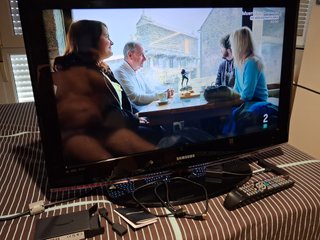 TV Samsung 32 + Amazon Fire Stick