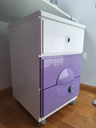 Cama juvenil compacta con cajones