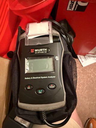 Comprobador Baterías Wurth 0772 800 100