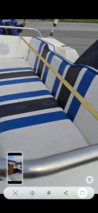 Barco cabinado 5m con remolque