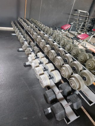 Equipo de gimnasio: Mancuernas y más